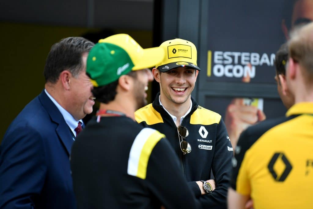 F1 Ocon Renault