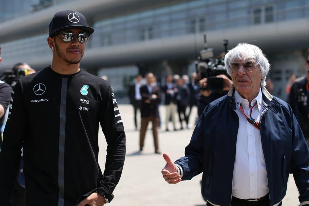Bernie Ecclestone Lewis Hamilton