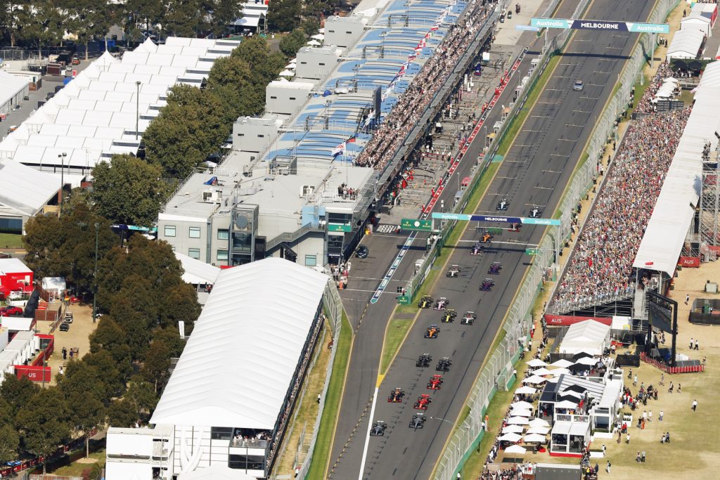 GP Australie tracé Albert Park