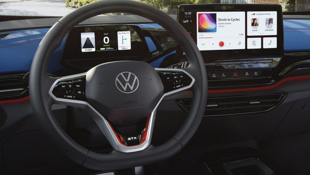 Volkswagen ID.4 GTX (2021) : voici le nouveau SUV électrique à la sauce GTI volkswagen id4 GTX 3