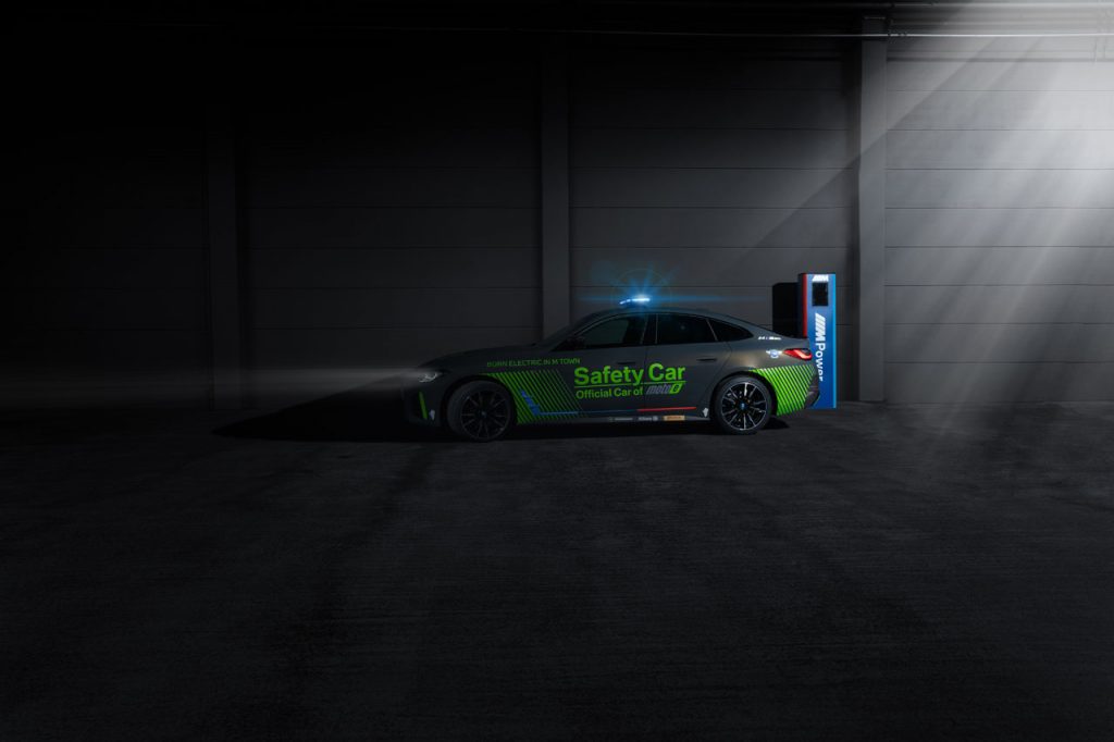 BMW I4 M50 Safety Car MotoE 3