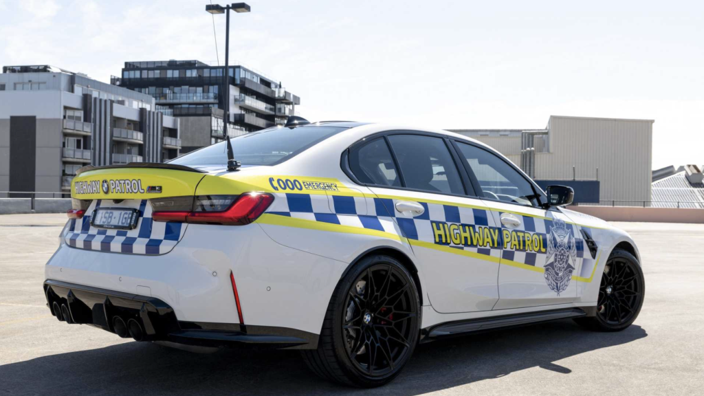 bmw m3 police