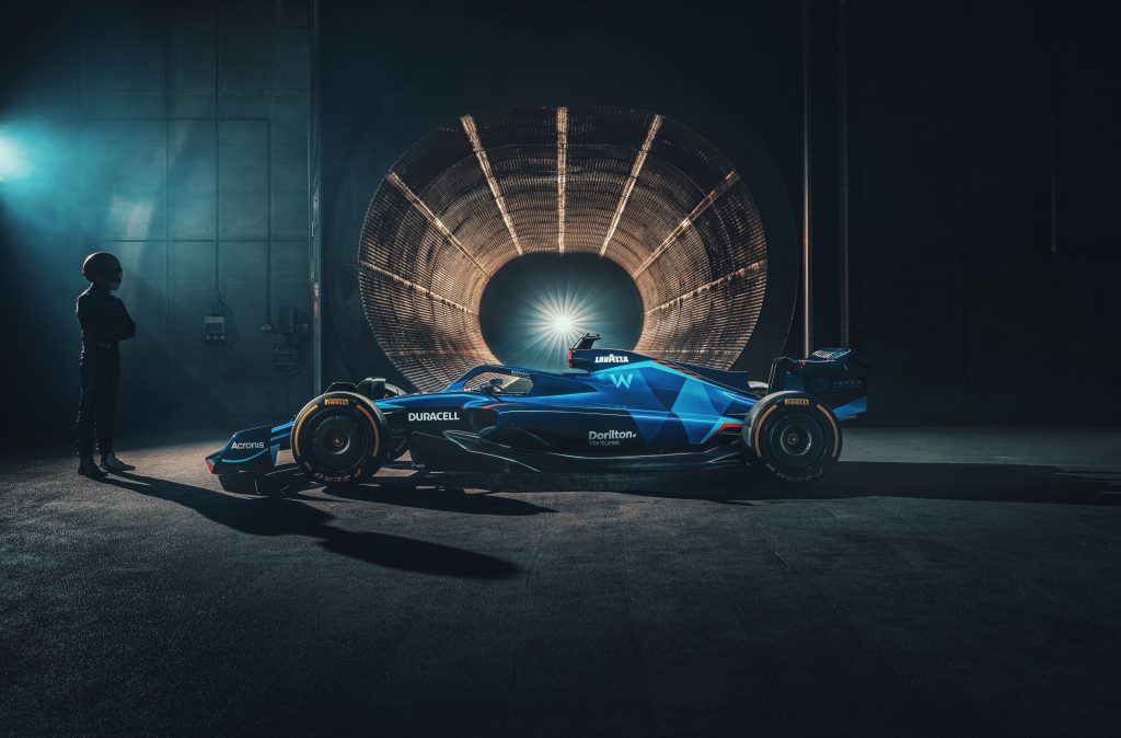 F1 - Williams présente la livrée de sa nouvelle monoplace Williams F1 2022