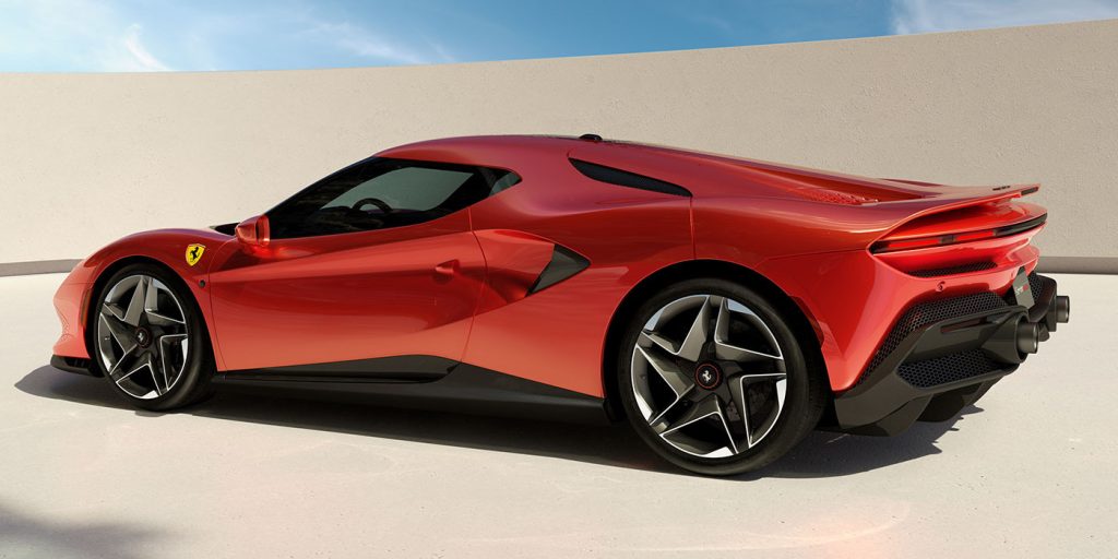 Ferrari présente un nouveau modèle One-Off ! SP 48 Unica porte