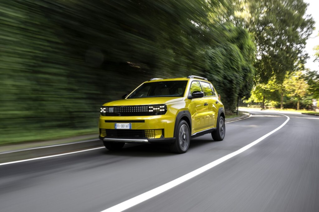 fiat grande panda électrique