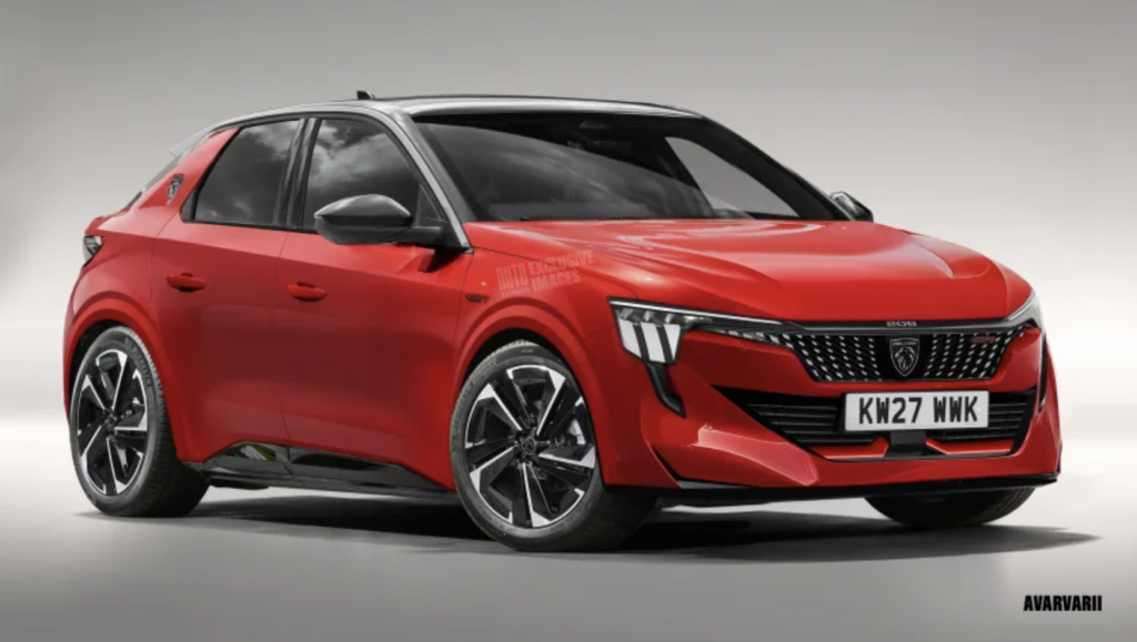 peugeot 208 gti électrique