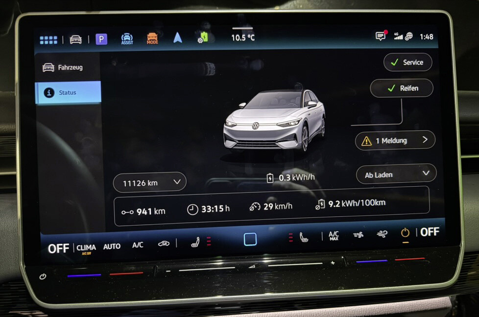 Record d'autonomie : mais comment la Volkswagen ID.7 a-t-elle parcouru 941 km en une seule charge ? Volkswagen ID.7