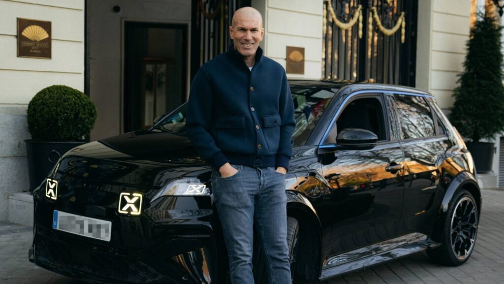 alpine A290 zinedine zidane