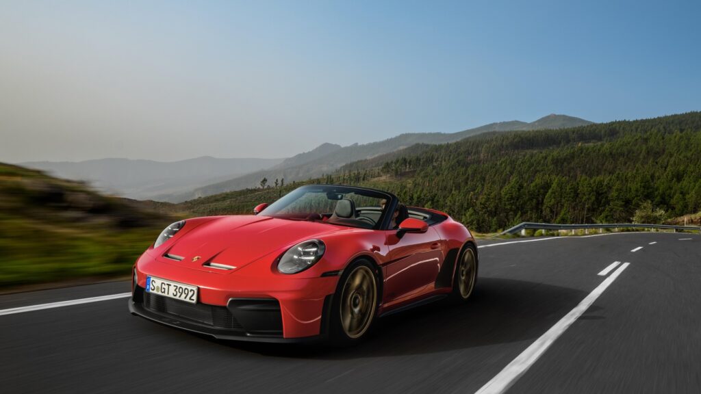Plus de 500 ch, un poids contenu et un prix salé... Nouvelle Porsche 911 GT3 S/C (2026), ce qu'il faut savoir sur la première GT3 cabriolet de l'histoire Porsche 911 GT3 S/C Cabriolet (2026)