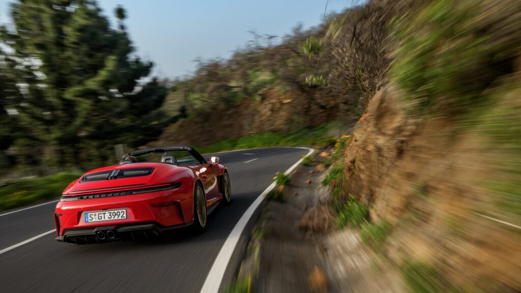 Plus de 500 ch, un poids contenu et un prix salé... Nouvelle Porsche 911 GT3 S/C (2026), ce qu'il faut savoir sur la première GT3 cabriolet de l'histoire Porsche 911 GT3 S/C Cabriolet (2026)